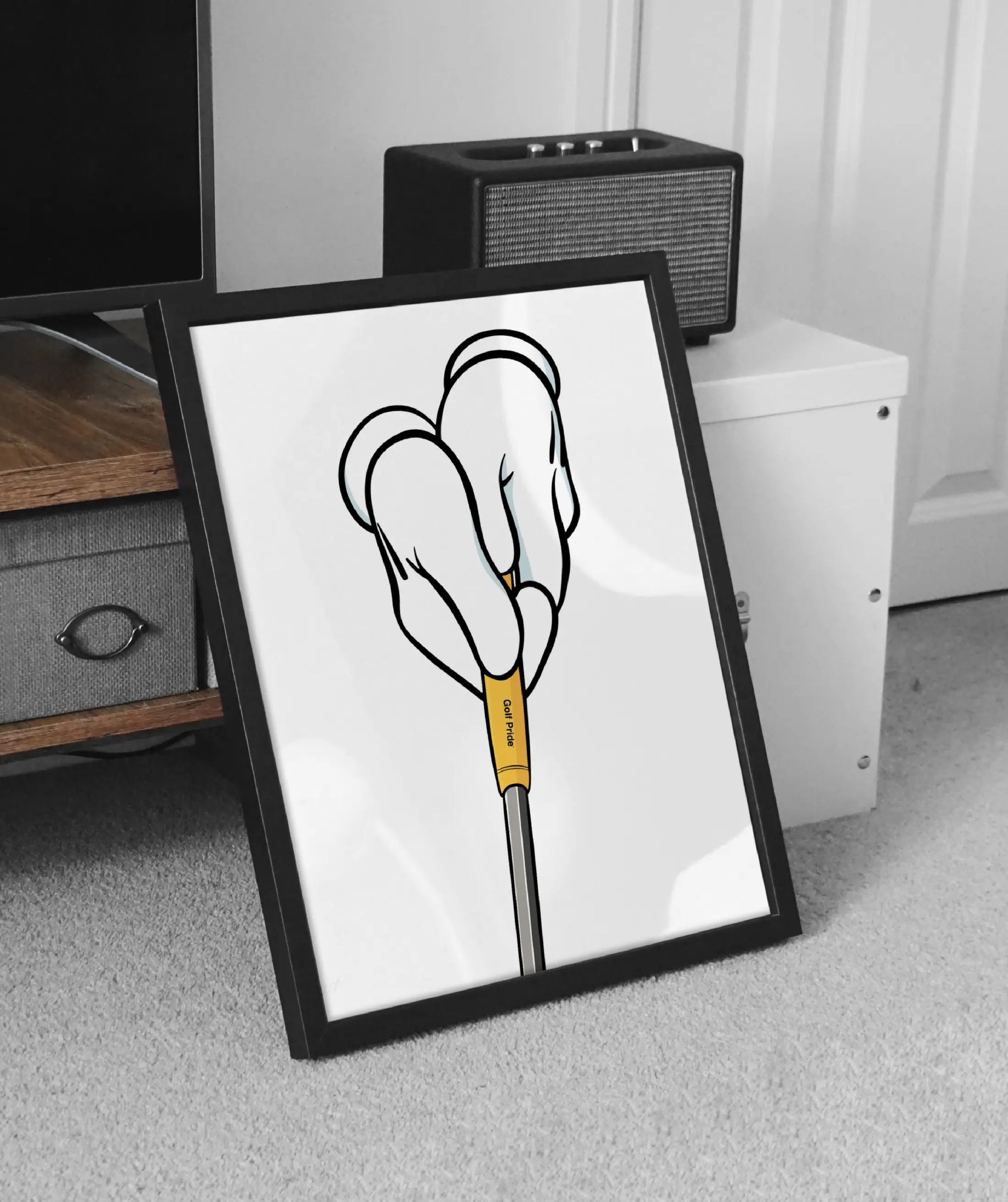 Two Club Grip (Yellow Club)