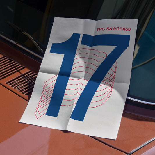 Golf Course Print: TPC Sawgrass 17