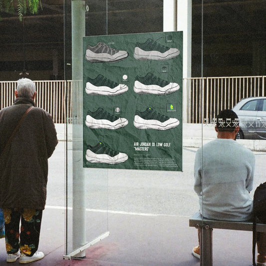 XI Low Golf – Green & White