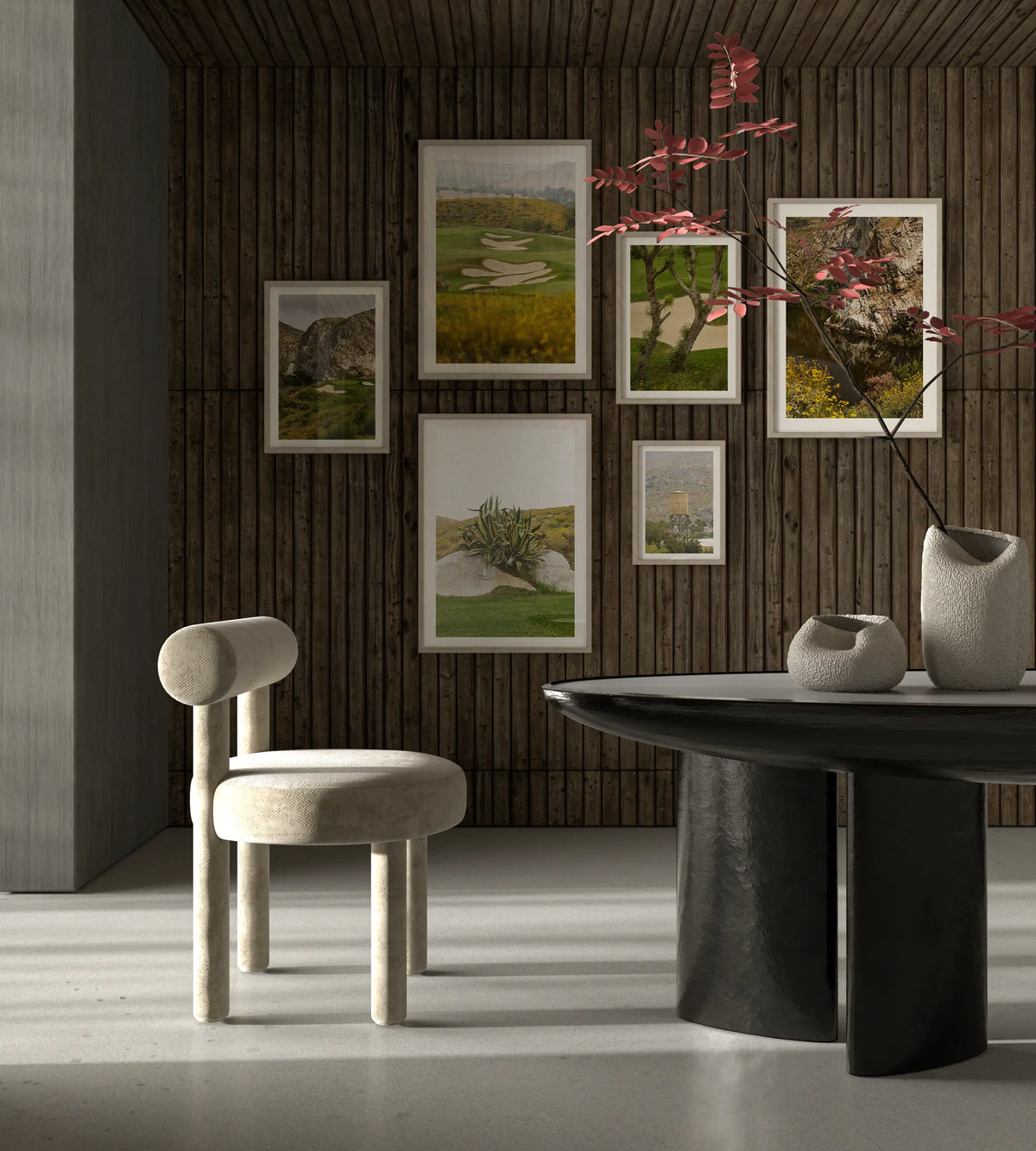Desert Sentinel Golf Art - Modern Golf Photography – Par x Design