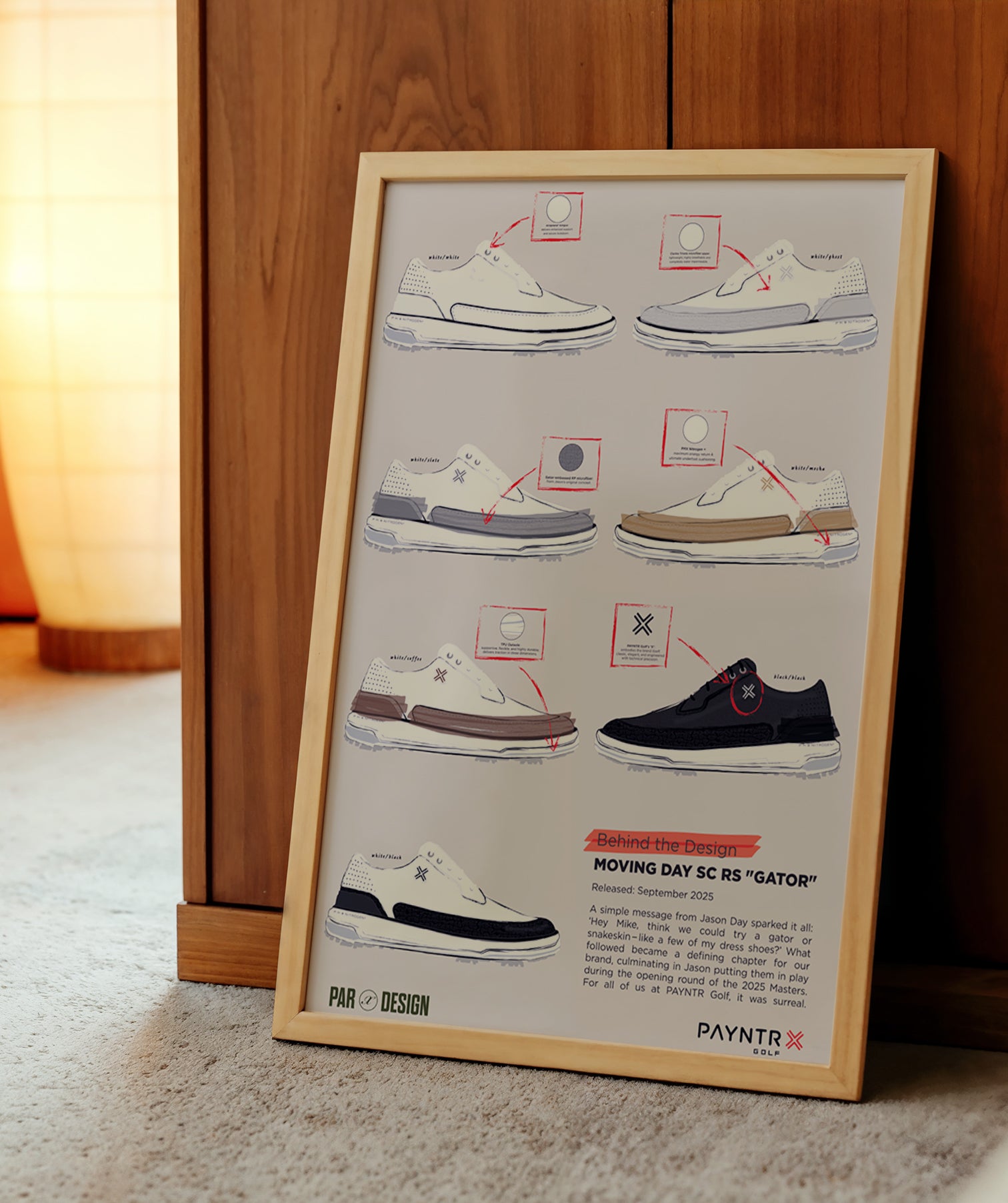 PAYNTR Gators - Jason Day Collaboration Print