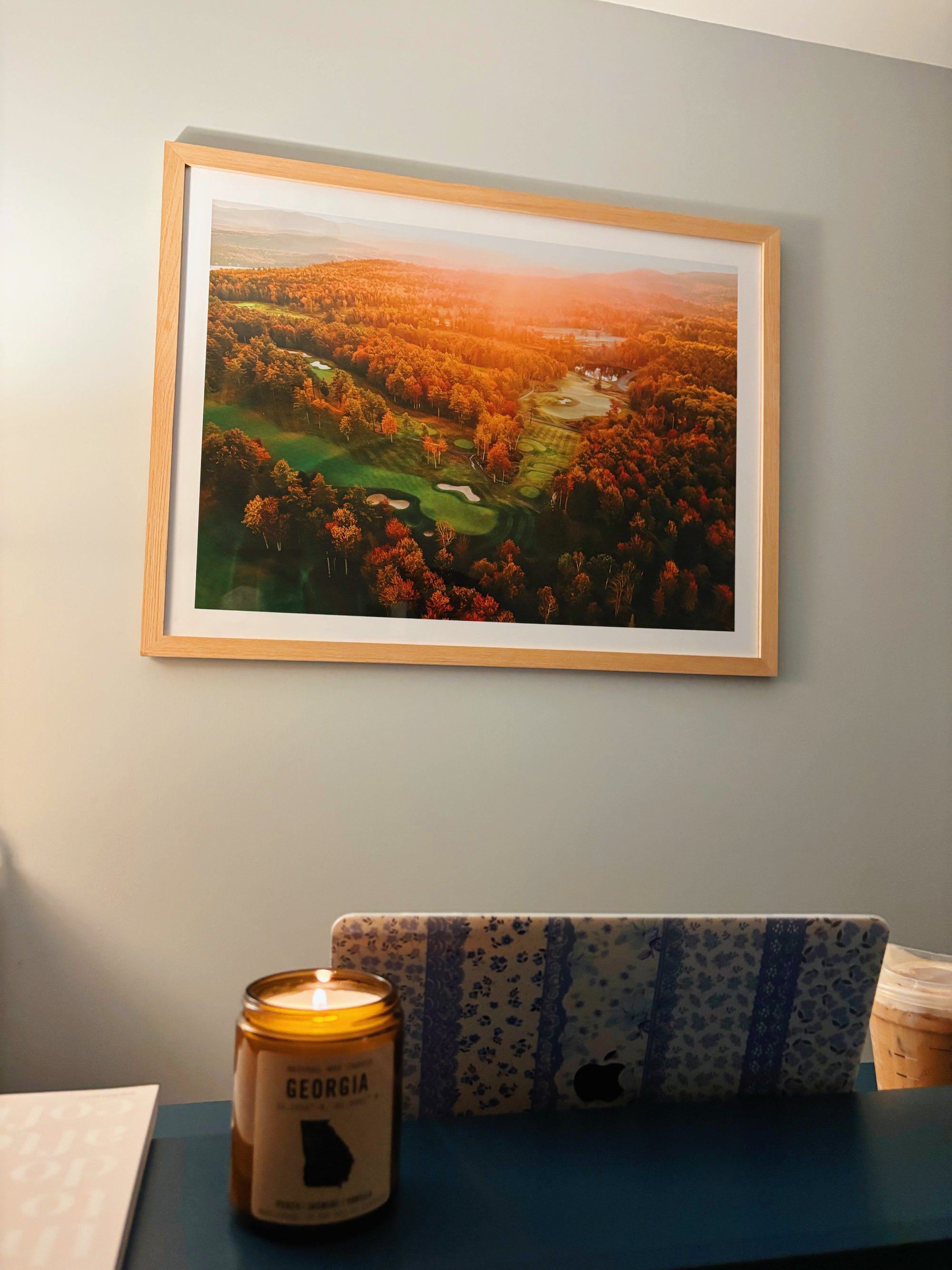 October Glow (Landscape)