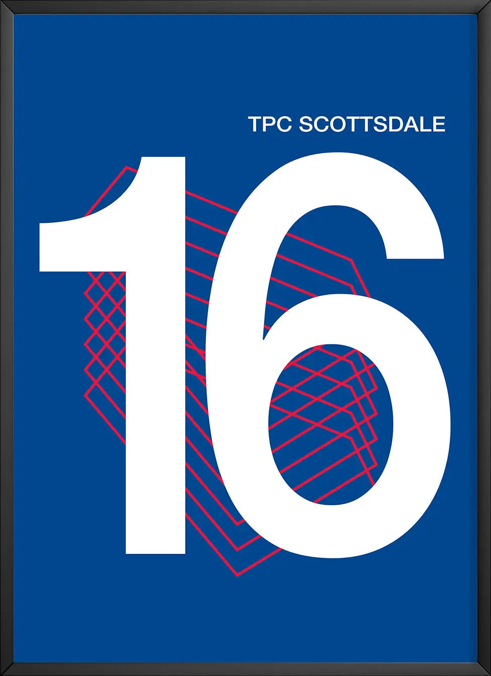 golf course print: : tpc scottsdale