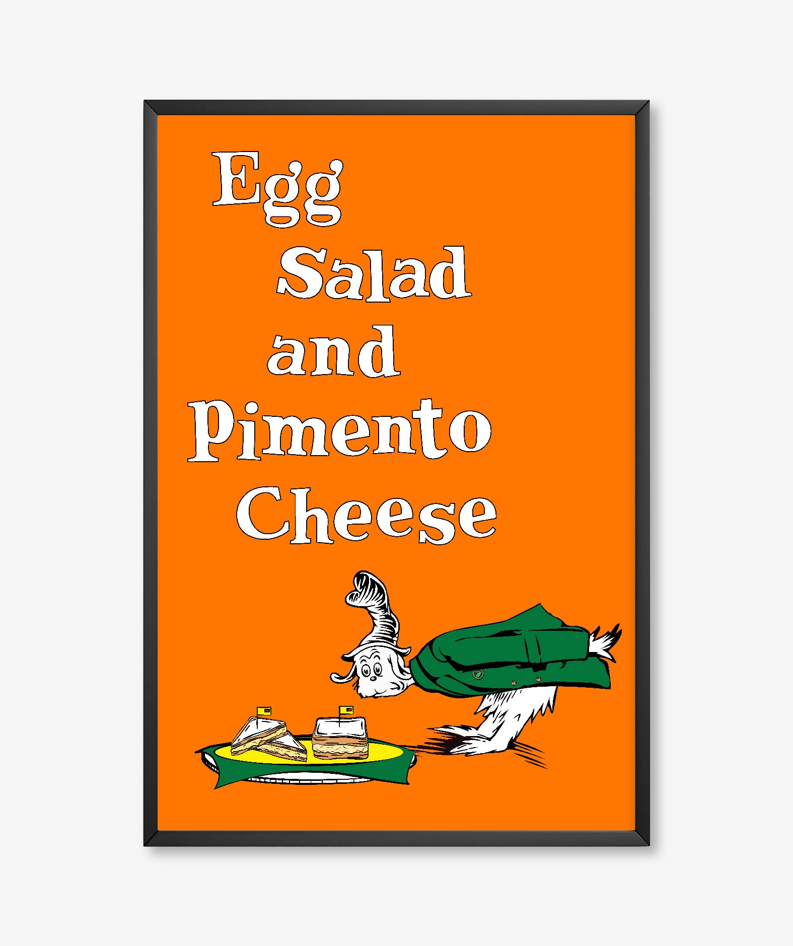 Egg Salad and Pimento Cheese