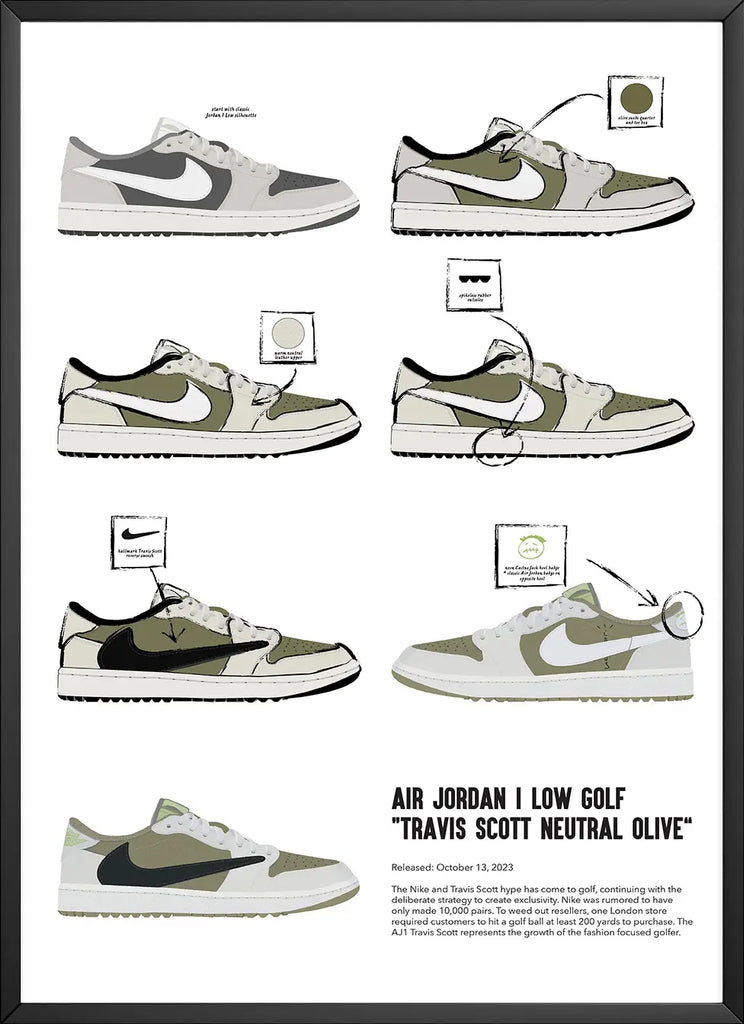 Jordan 1 Low Golf x Travis Scott