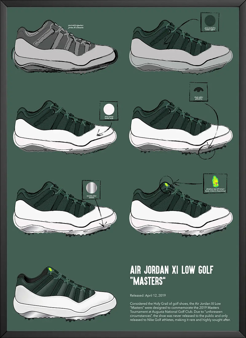 Jordan XI Low Golf – Masters
