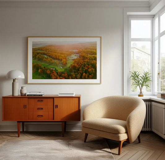 October Glow (Landscape)