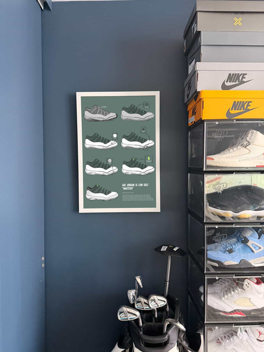 XI Low Golf – Green & White